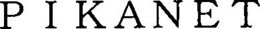 PIKANET trademark