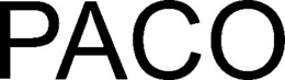 PACO trademark