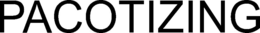 PACOTIZING trademark