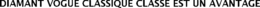 DIAMANT VOGUE CLASSIQUE CLASSE EST UN AVANTAGE trademark