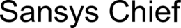 SANSYS CHIEF trademark