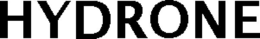 HYDRONE trademark