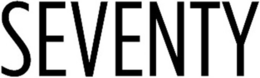 SEVENTY trademark