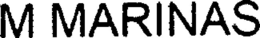 M MARINAS trademark