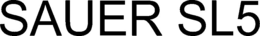 SAUER SL5 trademark