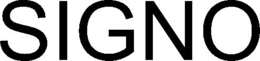 SIGNO trademark