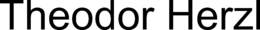 THEODOR HERZL trademark