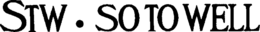 STW . SOTOWELL trademark
