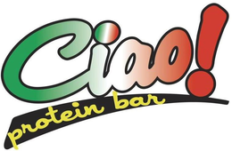 CIAO! PROTEIN BAR trademark