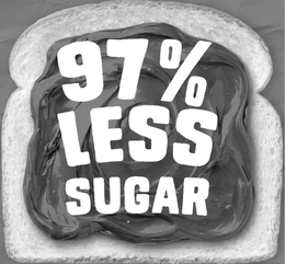 97% LESS SUGAR trademark