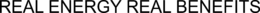 REAL ENERGY REAL BENEFITS trademark