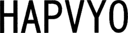 HAPVYO trademark