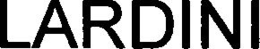LARDINI trademark