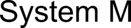 SYSTEM M trademark