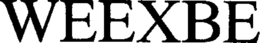 WEEXBE trademark