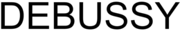DEBUSSY trademark