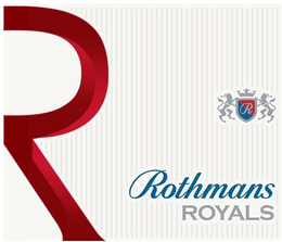 R ROTHMANS ROYALS trademark