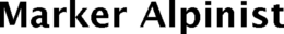 MARKER ALPINIST trademark