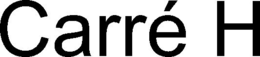 CARRÉ H trademark