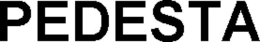 PEDESTA trademark