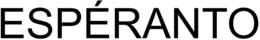 ESPÉRANTO trademark