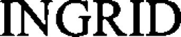 INGRID trademark