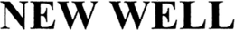 NEW WELL trademark