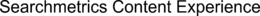 SEARCHMETRICS CONTENT EXPERIENCE trademark