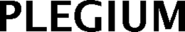 PLEGIUM trademark