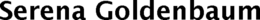 SERENA GOLDENBAUM trademark