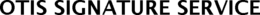 OTIS SIGNATURE SERVICE trademark