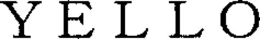 YELLO trademark