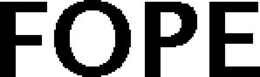 FOPE trademark
