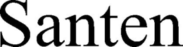 SANTEN trademark