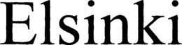 ELSINKI trademark