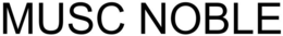 MUSC NOBLE trademark