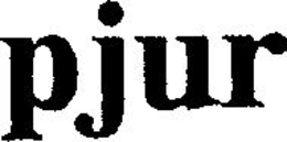 PJUR trademark