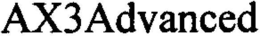 AX3ADVANCED trademark