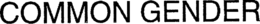 COMMON GENDER trademark