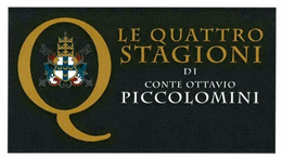 Q LE QUATTRO STAGIONI DI CONTE OTTAVIO PICCOLOMINI trademark