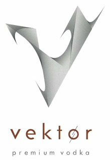 V VEKTOR PREMIUM VODKA trademark