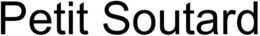 PETIT SOUTARD trademark
