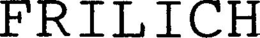 FRILICH trademark