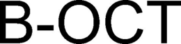 B-OCT trademark