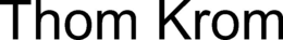 THOM KROM trademark