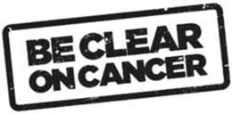BE CLEAR ON CANCER trademark