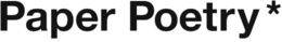 PAPER POETRY trademark