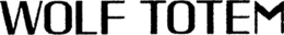 WOLF TOTEM trademark