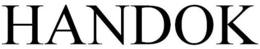 HANDOK trademark