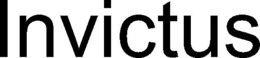 INVICTUS trademark